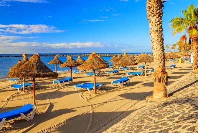 Tenerifeopenhome Bright Penthouse On The Beach Los Cristianos Arona  Ngoại thất bức ảnh