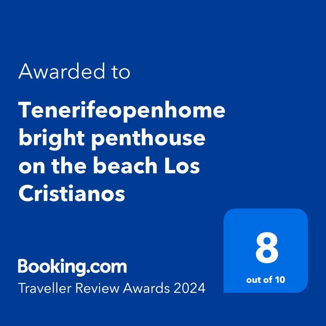 Tenerifeopenhome Bright Penthouse On The Beach Los Cristianos Arona  Ngoại thất bức ảnh